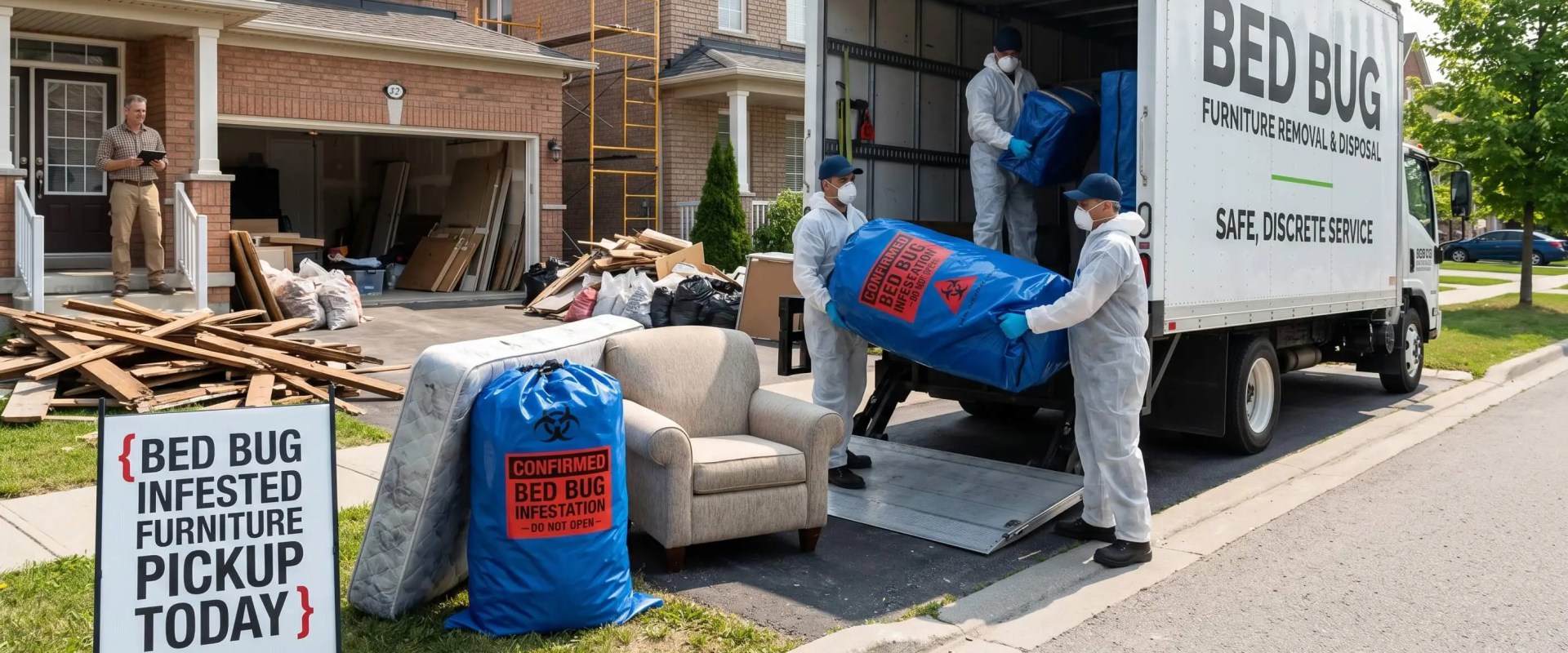 Bed Bug Furniture Removal During a Home Renovation