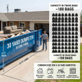 How Much Weight Can a 30 Yard Dumpster Hold?