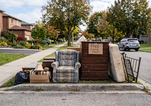 Can You Leave Old Furniture on the Curb Overnight?