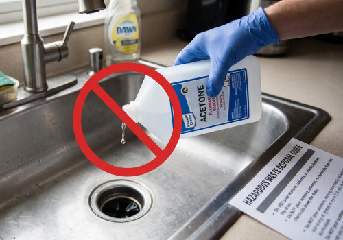 Can You Pour Used Acetone Down the Sink After Cleaning?